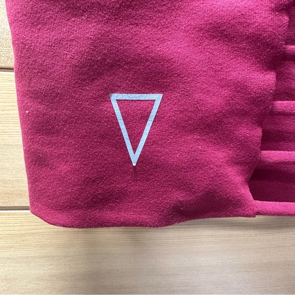 DAE CROSSOVER CROP BRA - RED RED WINE - Picture 6 of 8